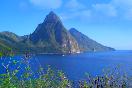 The Pitons, Saint Lucia